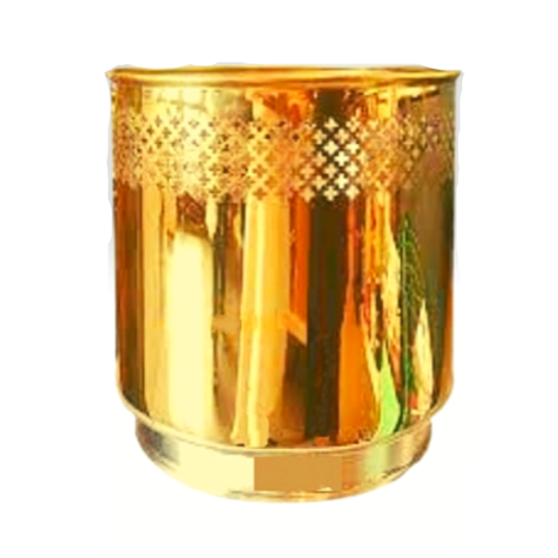 SS Planter Gold Finish