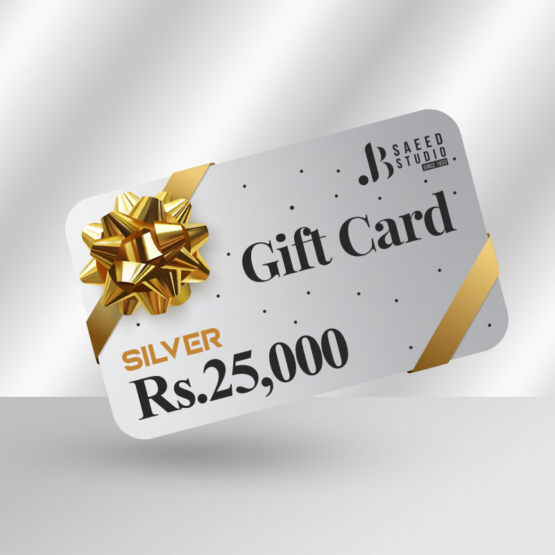 Silver Gift Card