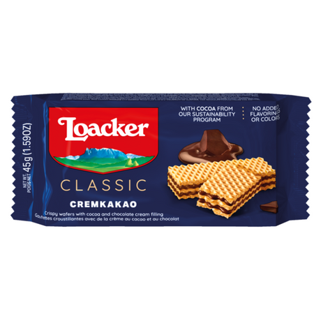 Loacker Classic Wafer Chocolate 45gm