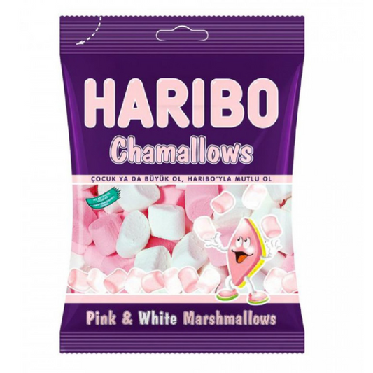 HARIBO Chamallows Pink/White 70gm