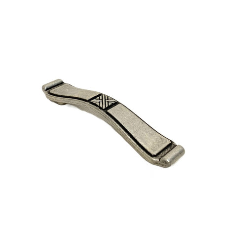 Furniture Handle 96mm Antique Silver