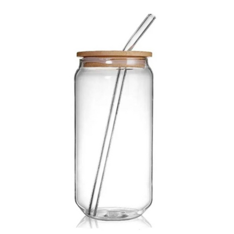 Mason Jar With Wooden Lid