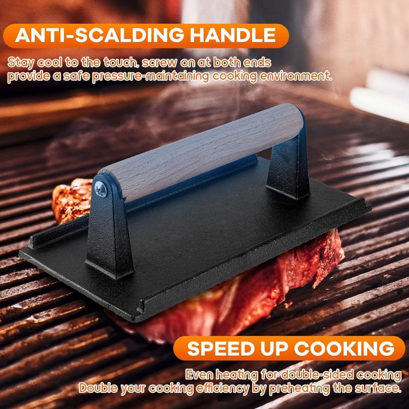 Burger Press Rectangle Hamburger Patty Maker