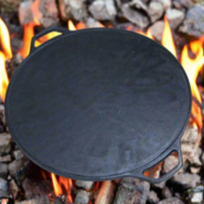 Cast Iron Roti Tawa 15" Black