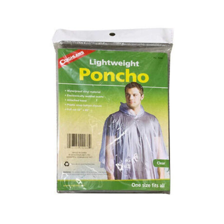 Coghlan's Rain Poncho Clear