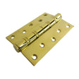 EuroArt SS 304 Hinge Pair 6"x4"x4.0mm PB/PVD