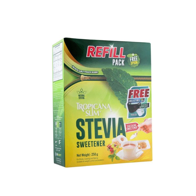 Tropicana Slim Stevia Chromium 100 Sachet 2.5g