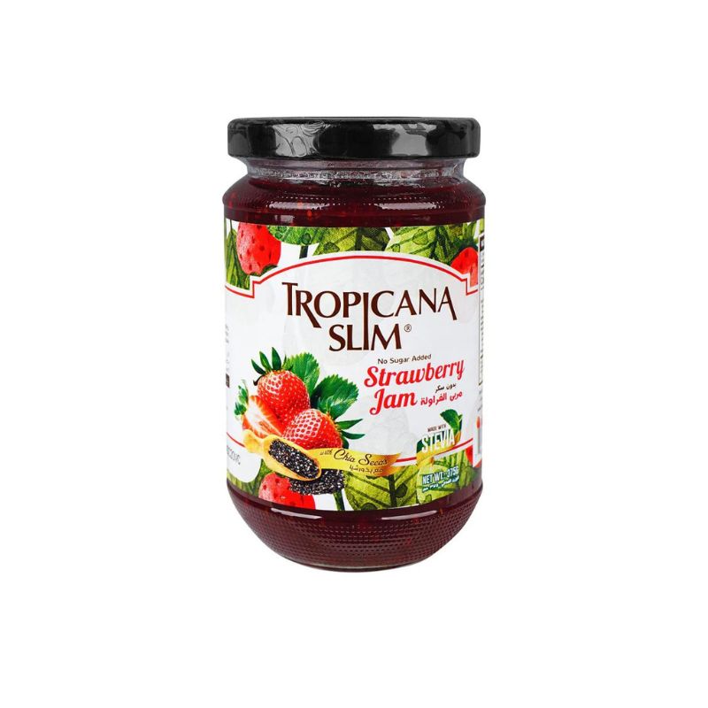 Tropicana Slim No Sugar Added Strawberry Jam 375g