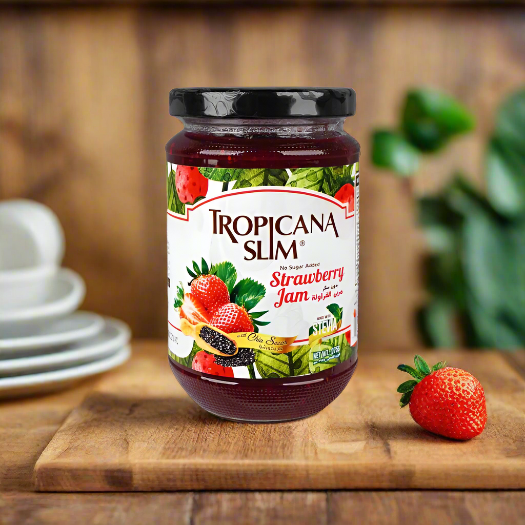 Tropicana Slim No Sugar Added Strawberry Jam 375g