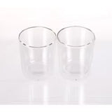 2 X 400ml Glasses For Cold Drinks