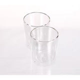 2 X 400ml Glasses For Cold Drinks