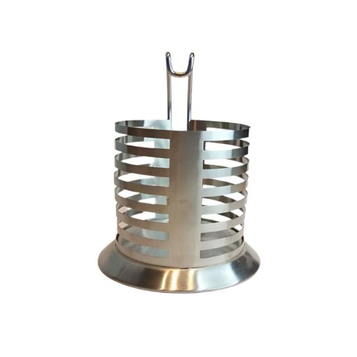 Stainless Steel tea Cup Holder Silver