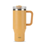 Stainless Steel Thermal Cup Yellow 1200ml