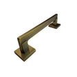 Pull Handle On Straight Square Rose WAB