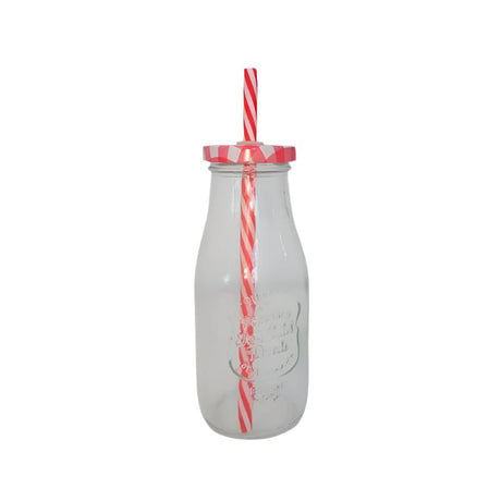 Drinking jars with Lids & Straws 300ml