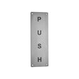 Push Plate - Push Engraved, 350x100mm