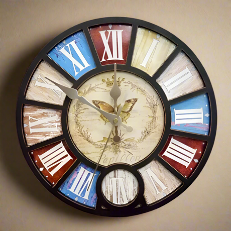 Wooden Wall Clock