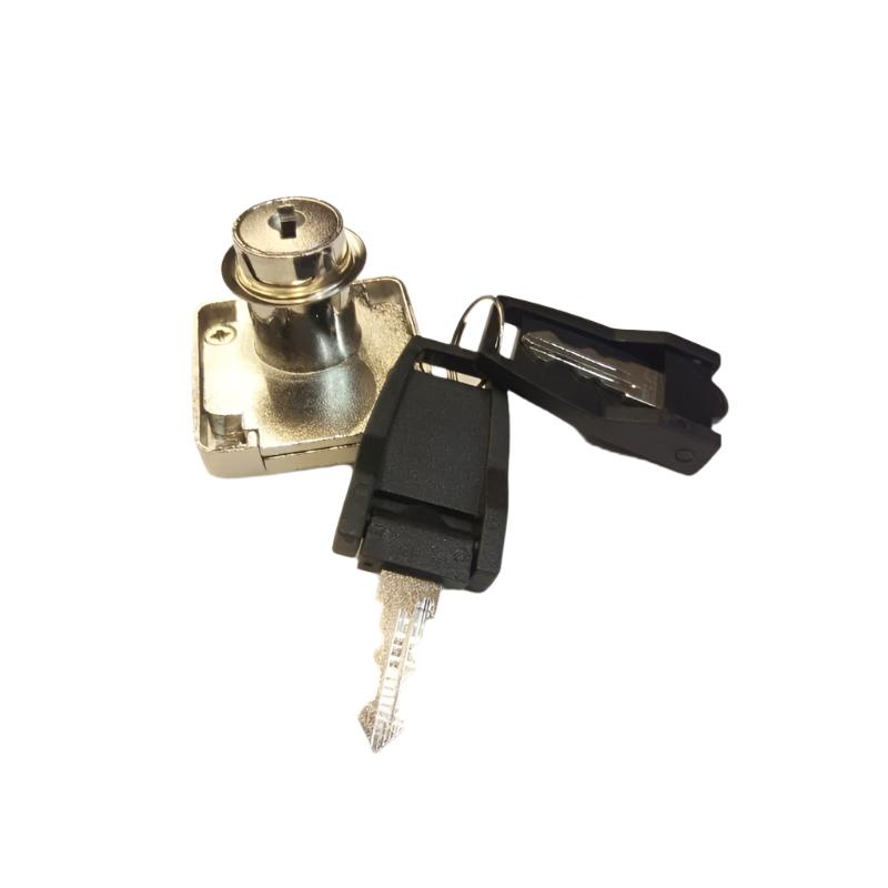 Slam Lock with Long Bolt, 22mm, Nickel