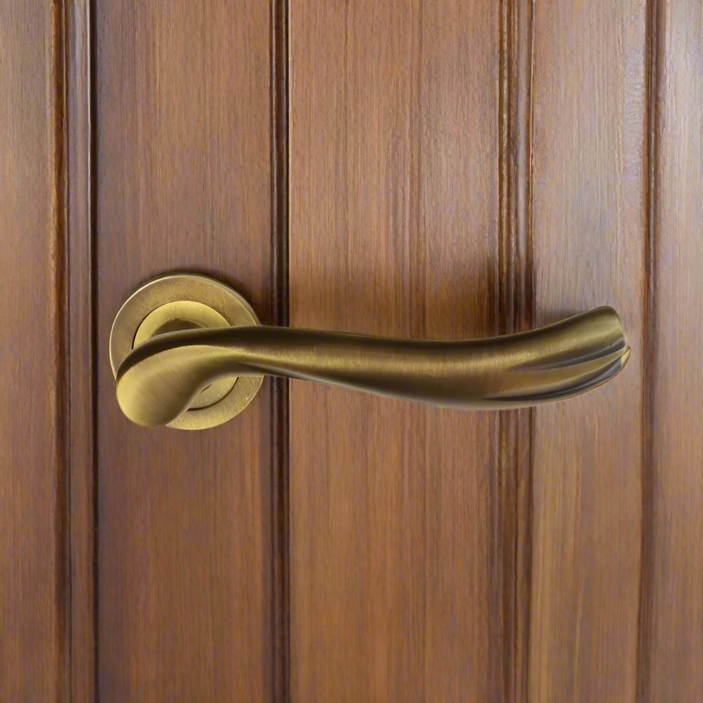 Antique Brass Door Handle