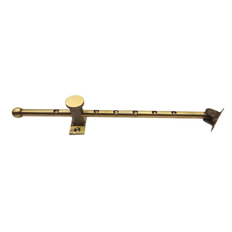 Window Stay 27cm in Antiqued Brass