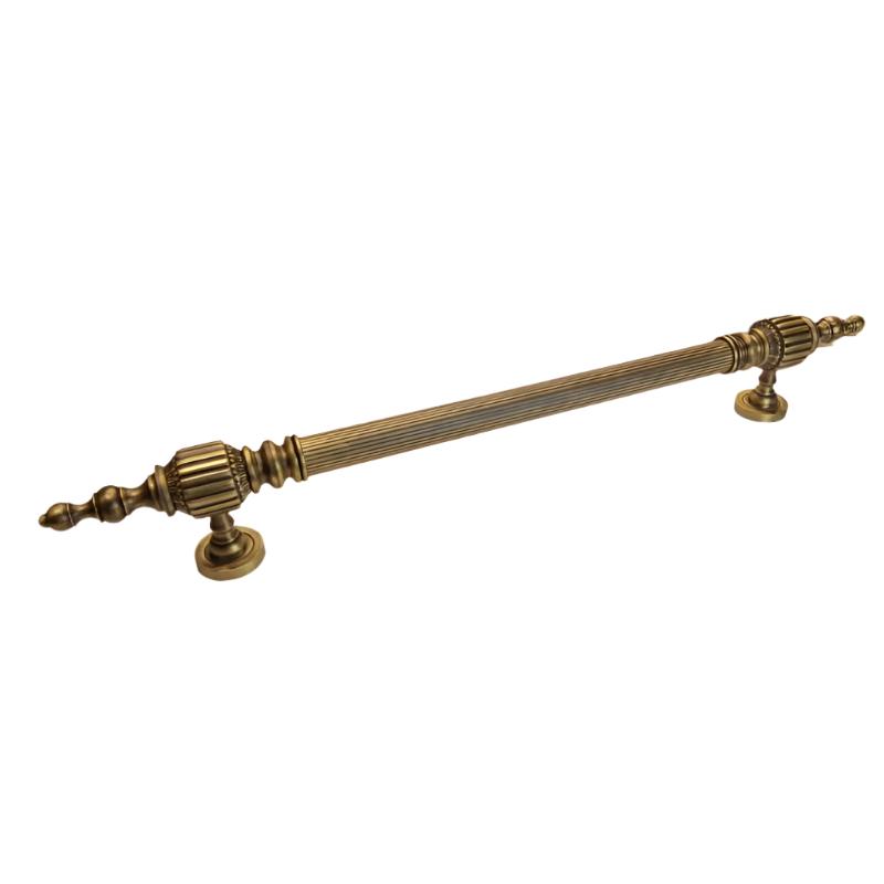 Antique Brass Pull Handle 710MM