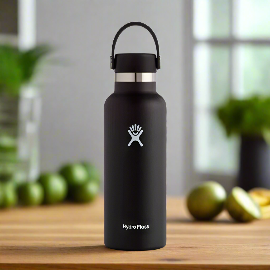 Hydro Flask 18 Oz Standard Flex Cap Black