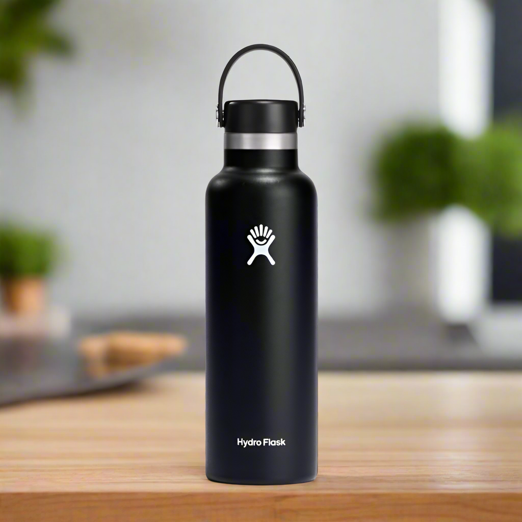 Hydro Flask 21 Oz Standard Flex Cap Black