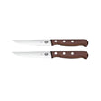 Wood Steak Knife Straight Mod Maple (Set of 2pcs) 12cm