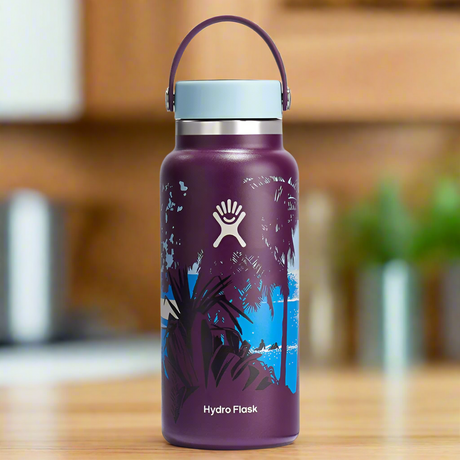 Hydro Flask Kailah Wide Flex Cap 32 oz EggPlant