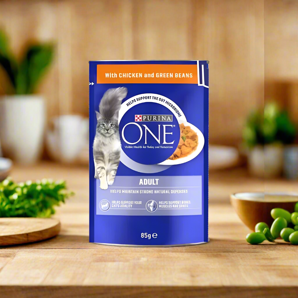 Purina One With Chicken And Beans 85g