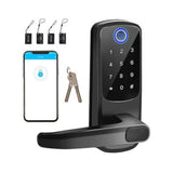 Smart Door Lock Black