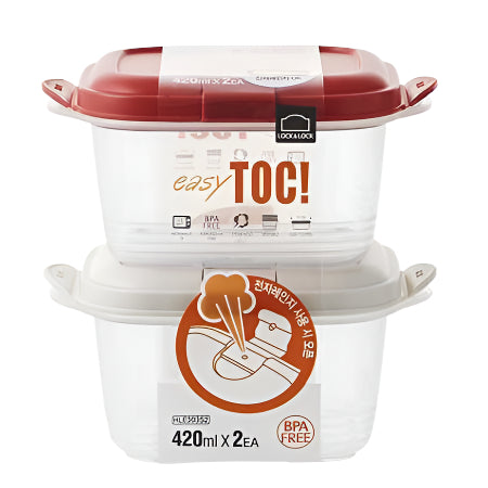 Easy Toc Container 420ml 2Pc Set