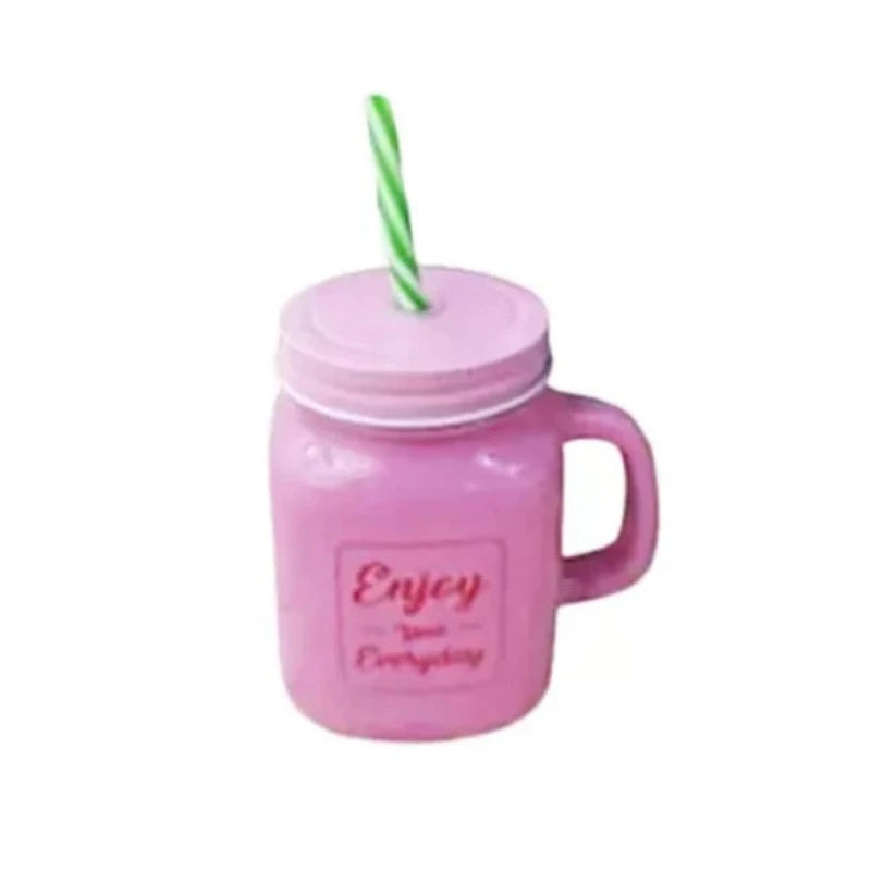 Full Color Printing Juice Mug Mason Jar 450ml