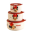 Disney Minnie Mouse Airtight Bowl (Set of 3)