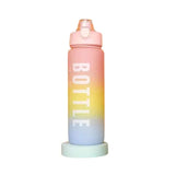 Tri Color Gradient Water Bottle 1000ml