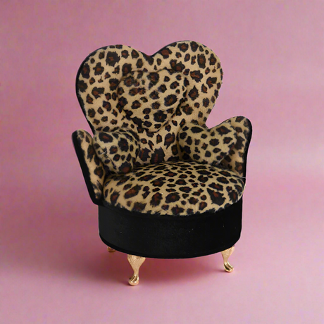 Jewellery Box Chair Shape Heart