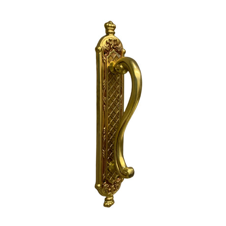 Main Door Handle Antique Gold