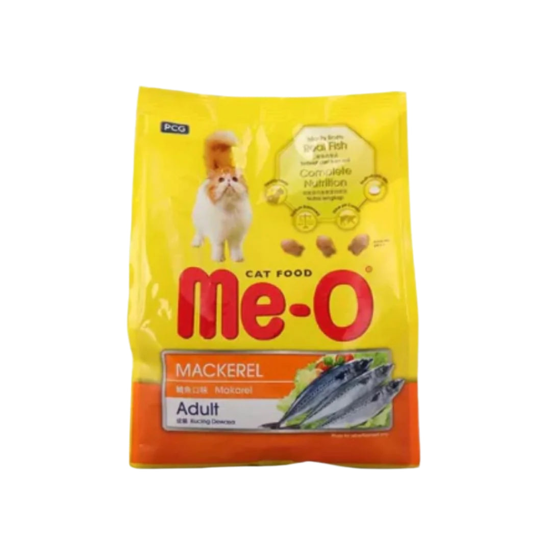 Me-O Dry Adult Cat Food Mackerel Flavor 1.2kg (Pack of 6)