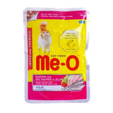 Me-O Pouch Adult - Sardine With Red Snapper In Jelly 80gm (Pack of 48)