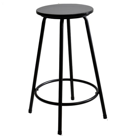 Stool Black 48x48x68cm