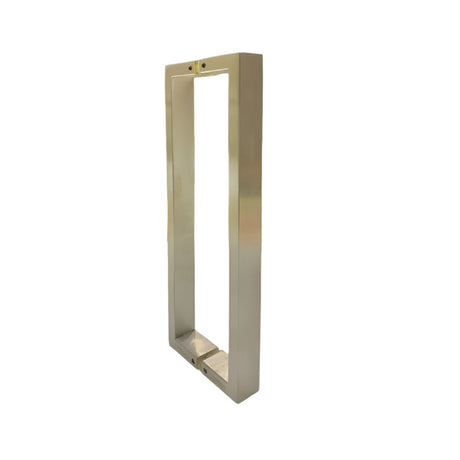 Rectangular Tube Satin Pull handle 500mm