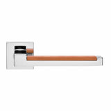 Handle on Square Rose Sat/Wood