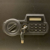 Digital Solid Steel Safe Small Black