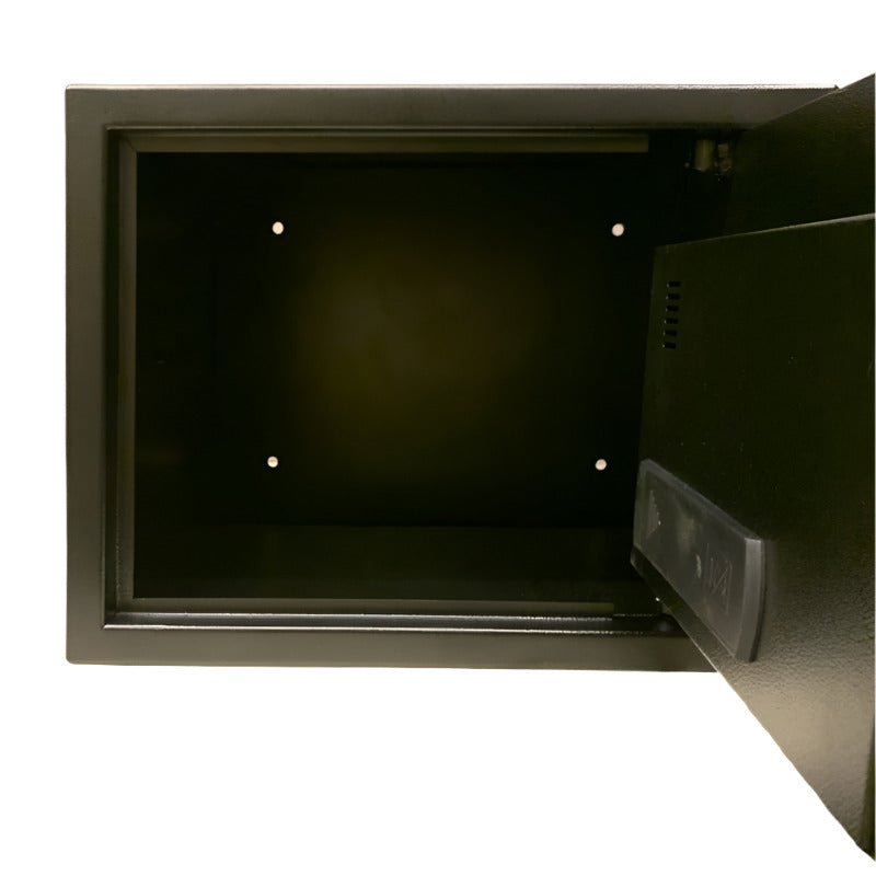 Digital Solid Steel Safe Small Black