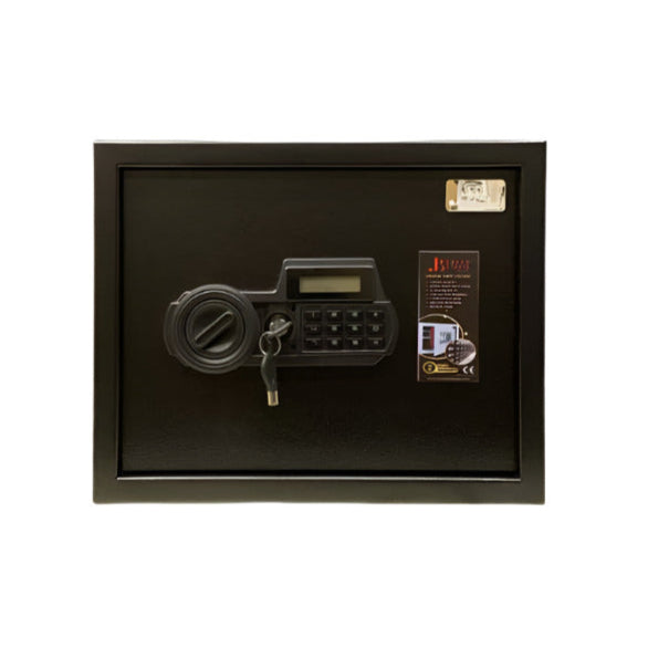 Digital Solid Steel Safe Small Black