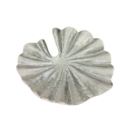 Lotus Leaf Dish Silver