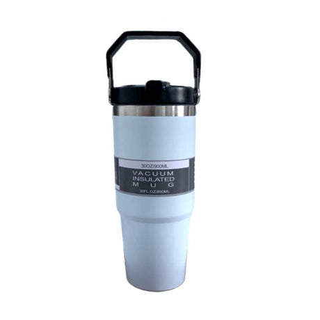 Stainless Steel Thermo Cup White