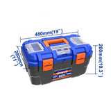 Wadfow 19" Plastic Tool Box