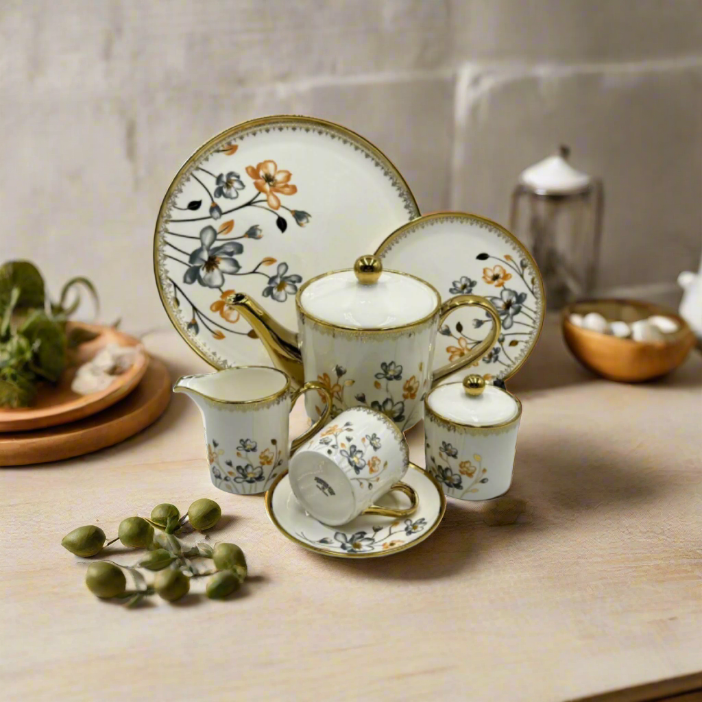 Ceramic Tea Sets 24pcs