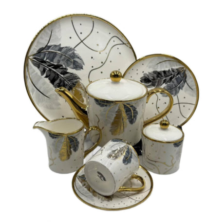 Ceramic Tea Sets 24pcs